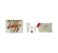Clarins Body Care Essentials 3 Piece Gift Set: Body Lotion 200ml - Body Scrub 30 For Women