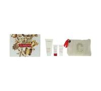Clarins Body Care Essentials 3 Piece Gift Set: Body Lotion 200ml - Body Scrub 30 For Women