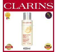 Clarins Cleansing Milk with Gentian 400ml (New) - Sealed - Free Tracked Postage