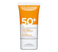 Clarins Dry Touch Face Sunscreen | Broad Spectrum SPF 50+ | UVA/UVB Protection | Lightweight and No White Cast | Enriched with Antioxidants | All Skin