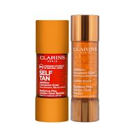 Clarins Duo: Radiance-Plus Golden Glow Booster for Face 15ml and Body 30ml