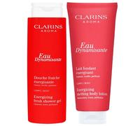 Clarins Eau Dynamisante Energising Fresh Shower Gel & Energising Melting Body Lotion 2 x 200ml