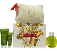 Clarins Eau Extraordinaire Gift Set 100ml Eau Extraordinaire + 100ml Revitalizing Silky Body Cream + 30ml Revitalizing Shower Milk + Bag