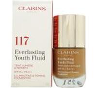 Clarins Everlasting Youth Fluid Foundation SPF15 30ml - 117 Hazelnut