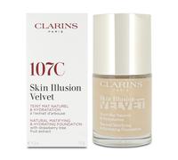 Clarins Hydrating Foundation Skin Illusion Velvet 107C 30ml