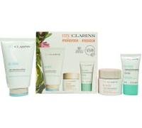 Clarins Hydration Gift Set 125ml Re-Move Purifying Cleansing Gel + 50ml Re-Boost Hydra Energizing Cream + 15ml Re-Charge Hydra Replumping Night Mask