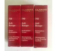 Clarins Joli Rouge Long Wearing Moisturizing Lipstick 3.5g .. Choose Shade...