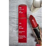 Clarins Joli Rouge Moisturizing Long Wearing Lipstick | 743 Cherry Red | 3.5g/0.