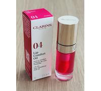Clarins Lip Comfort Oil Shade 04 Pitaya New & Boxed 7ml Full Size Fresh Stock