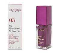 Clarins Lip Comfort Oil Shimmer 03 Funky Raspberry Bold Sparkling Nourishing Lip
