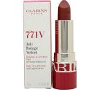 Clarins Matte Joli Rouge Velvet Lipstick 3.5g - 771V Dahlia Red