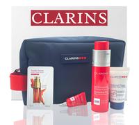 Clarins Men Essentials- Energizing Face Gel 50ml, Face Wash 30ml & Eye Gel