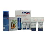 Clarins Men Hydrate Gift Set 50ml Super Moisture Balm + 30ml Shampoo & S/G + 30m