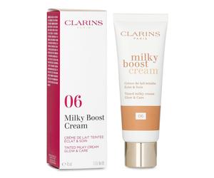 Clarins Milky Boost Cream BB Tinted Glow & Care 45ml Choose Your Shade - New