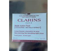 Clarins Multi-Active Nuit Revitalising Night Cream 50ml For Fine Lines
