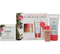 Clarins My Clarins Matifying Essentials Gift Set 50ml Re-Boost Matifying Hydrating Belmish Gel + 30ml Re-Move Purifying Cleansing Gel + 10ml Clear-Out Purifiying And Matifying Toner