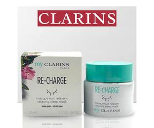 Clarins My Clarins Re-Charge Relaxing Sleep Mask 50 ml New