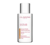 Clarins NEW UV Plus Anti-Pollution Broad Spectrum SPF 50 Tinted Face Sunscreen | Sheer Finish | Lightweight and Oil-Free | Triple Protection Fro