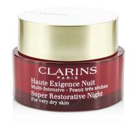 Clarins Night Cream 50ml | Super Restorative for Very Dry Skin | Anti-Age Care