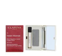 Clarins Ombre Minerale Smoothing And Long Lasting Mineral Eyeshadow, 11 Silver Green, 0.07 Ounce