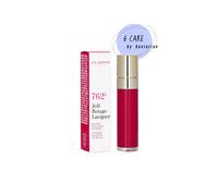 Clarins Pink Lipstick Joli Rouge Lacquer 762L Pop Pink Lip Stick Hydration - NEW