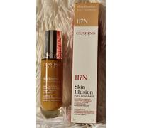 Clarins Skin Illusion Full Coverage Longwear Matte Foundation 30ml Choose Shade