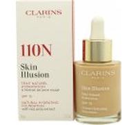 Clarins - Skin Illusion Natural Hydrating Foundation SPF15 110N Honey 30ml / 1 fl.oz. for Women