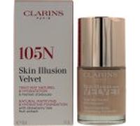 Clarins Skin Illusion Velvet Foundation 30ml - 105N