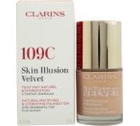 Clarins Skin Illusion Velvet Foundation 30ml - 109C