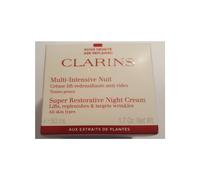 Clarins Women's Super Restorative Night Cream All Skin Types | Size: 50ml Clarins Multicolor 50ml