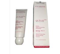 Clarins UV Plus Anti-Pollution Sunscreen Multi-Protection Broad Spectrum SPF50 50ml - Rose