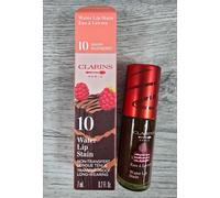 Clarins Water Lip Stain | 10 Warm Raspberry Limited Ed | 7ml | NIB Authentic