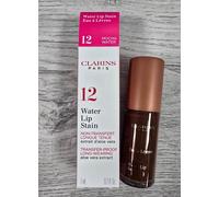 Clarins Water Lip Stain | 12 Mocha Water | 7ml/0.2fl.oz | New Boxed Authentic