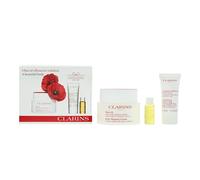 Clarins Womens A Beautiful Body Gift Set - Cream 200ml, Exfoliating 30ml + Tonic Oil 10ml - One Size