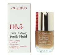 Clarins Womens Everlasting Youth Fluid Foundation 30ml 116.5 Coffee - NA - One Size