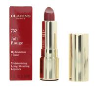 Clarins Womens Joli Rouge Moisturising Long Wearing Lipstick 3.5g 732 Grenadine - One Size