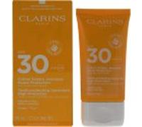 Clarins Sunscreen. High Protection. SPF30. 50ml. Youth Protecting. Free P&P