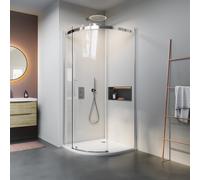Clario Frameless Quadrant Shower Enclosure 900mm