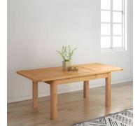 Clarion Oak 6-8 Seater Butterfly Extending Dining Table - 140cm-200cm