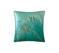 Clariss Hulse Meadow Grass 50 x 50 cm Filled Cushion Teal