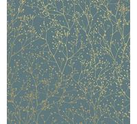 Gypsophila Floral Wallpaper Clarissa Hulse Blue One Size