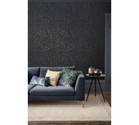 Clarissa Hulse Gypsophila Midnight & Copper Wallpaper