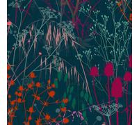 Clarissa Hulse Summer Border Rainbow Smooth Wallpaper