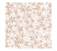 Clarissa Hulse Virginia Creeper Blush & Rose Gold Wallpaper | Pink Leaves Design | Paste the Wall | Eco-Friendly