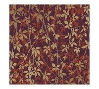 Clarissa Hulse Virginia Creeper Russet & Copper Wallpaper | Red Leaves Design | Paste the Wall | Eco-Friendly