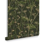 Wild Chervil Floral Wallpaper Clarissa Hulse Green One Size