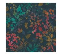 Clarissa Hulse Windfall Rainbow Wallpaper | Multicoloured Leaves Design | Paste the Wall | Eco-Friendly