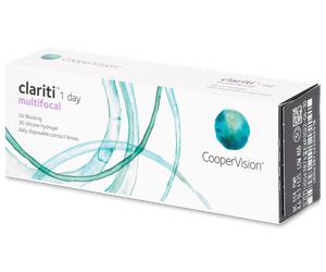Clariti 1 day multifocal (30 lenses) Stärke: -2.50, BC: 8.60, DIA: 14.10, Add power: Low (MAX ADD +2.25D) -2.50 8.60 14.10