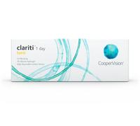 Clariti 1 day toric (30 lenses) -0.75 +4.00 8.60 14.30 180°