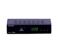 Clarity CSTBHD1 - Freeview Set Top Box 1080P with HDMI and Scart, Digibox Digital TV Receiver with Multimedia Player PVR, 150+ Channels